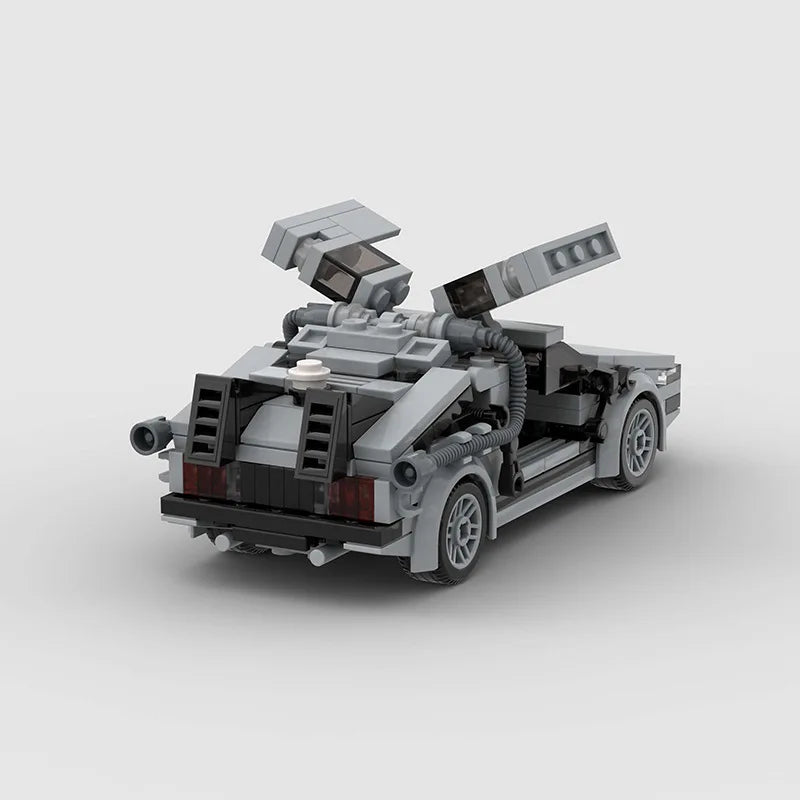 MOC - DeLorean De Volta para o Futuro; Construa essa memoria GearHead! - Dr34mGH