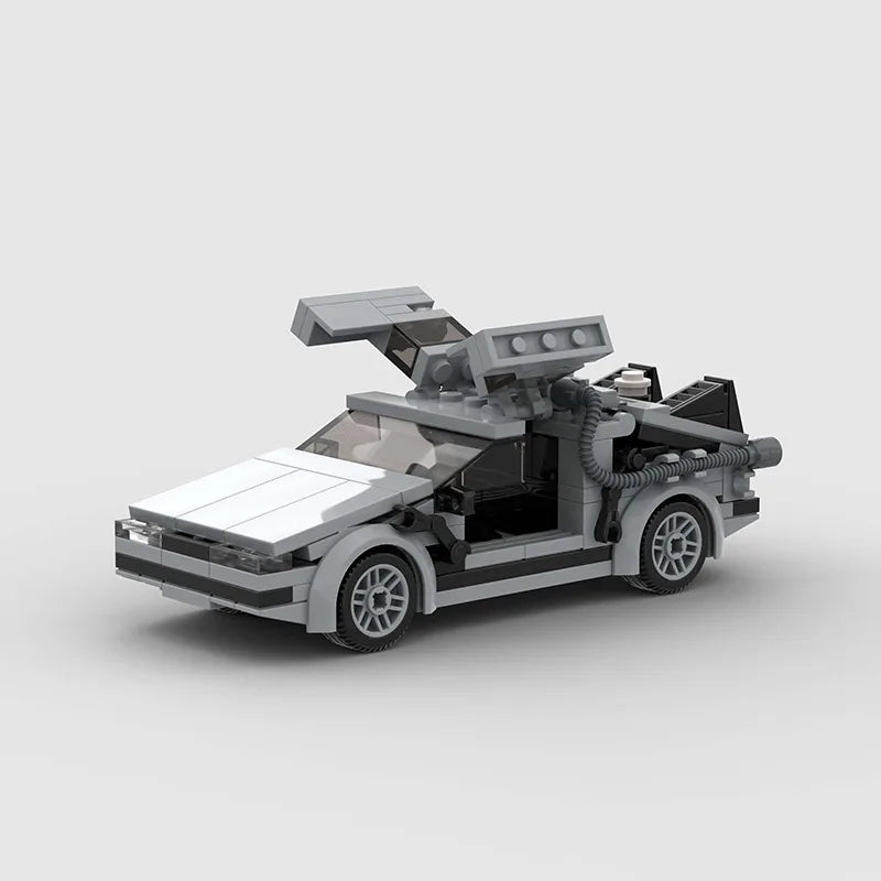 MOC - DeLorean De Volta para o Futuro; Construa essa memoria GearHead! - Dr34mGH