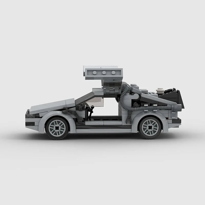 MOC - DeLorean De Volta para o Futuro; Construa essa memoria GearHead! - Dr34mGH