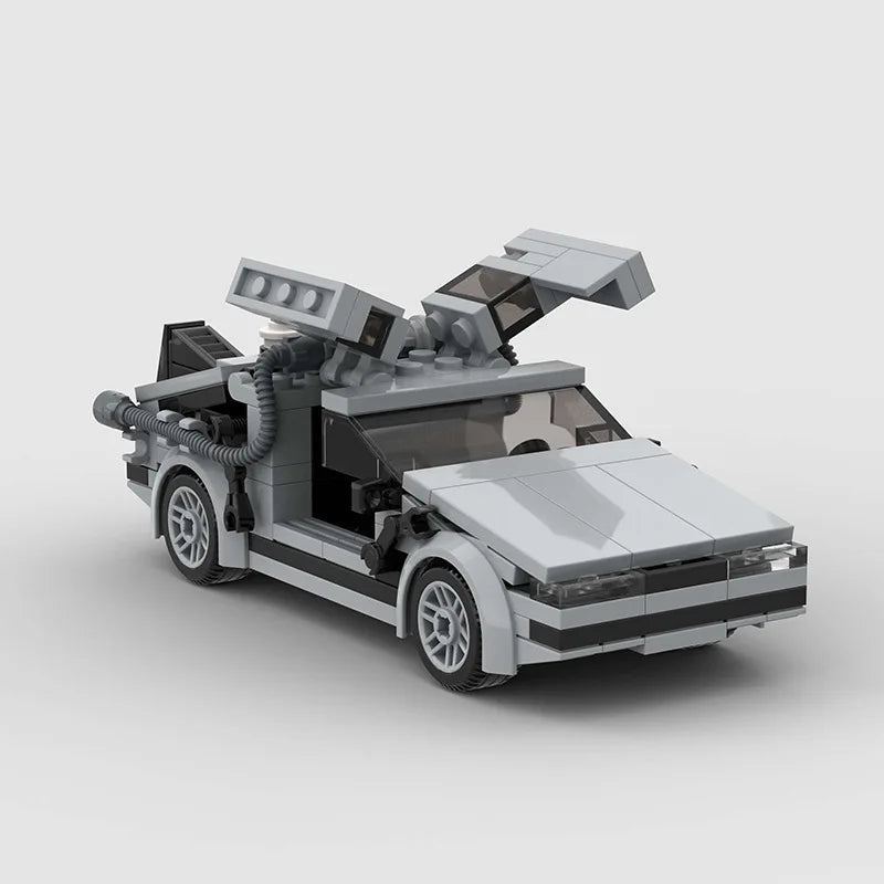 MOC - DeLorean De Volta para o Futuro; Construa essa memoria GearHead! - Dr34mGH