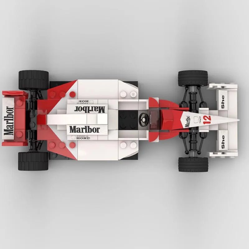 MOC - F1 MP4/4 Senna; Construa um icone, the GOAT F1🐐! - Dr34mGH