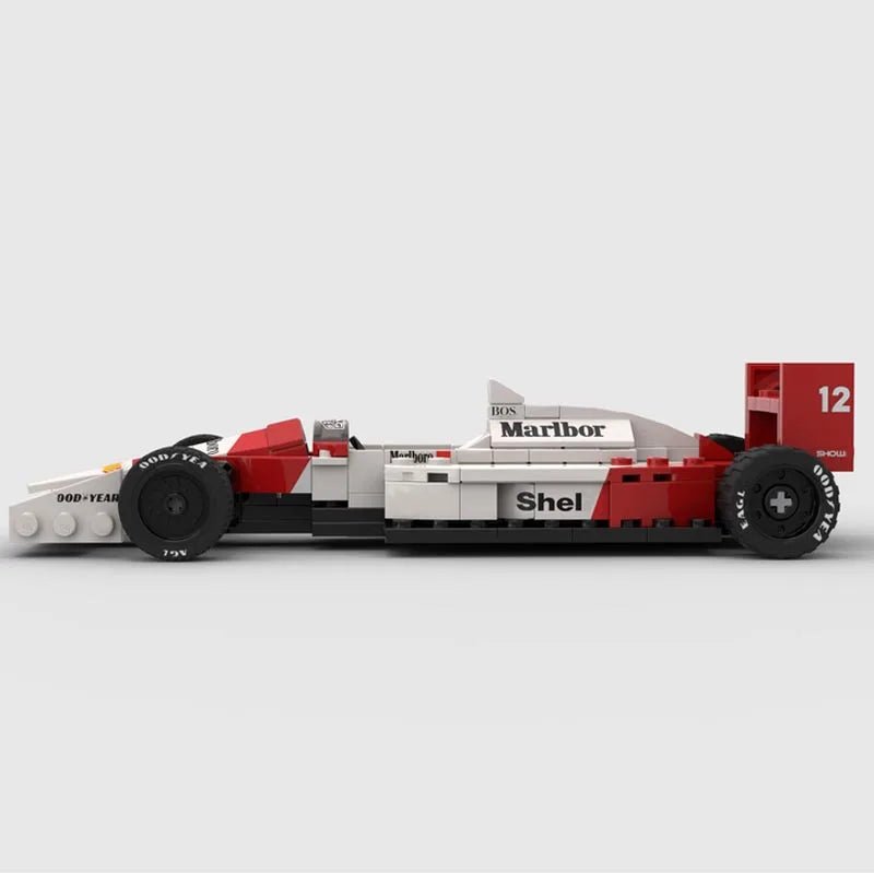 MOC - F1 MP4/4 Senna; Construa um icone, the GOAT F1🐐! - Dr34mGH