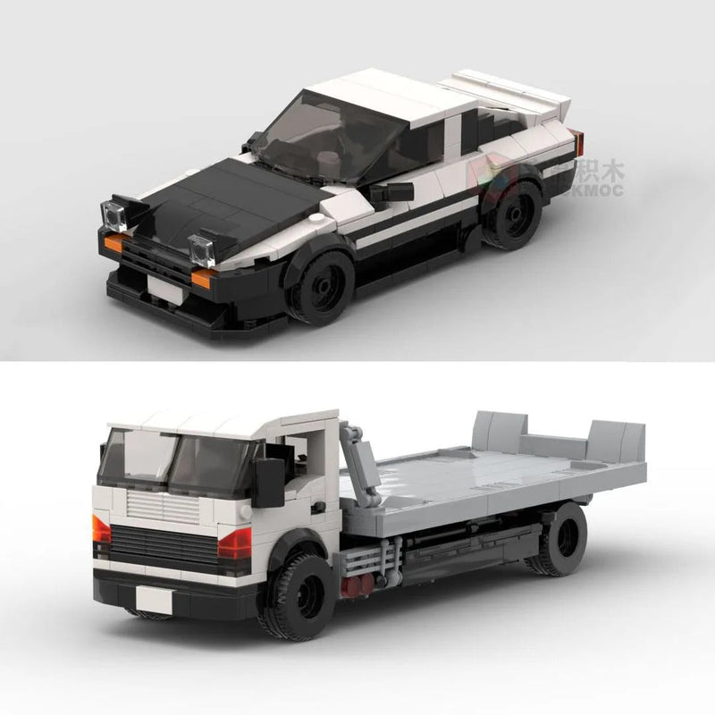 MOC - Toyota AE86 GT Intinal D; Construa um Icone GearHead, vanguarda do Drift! - Dr34mGH